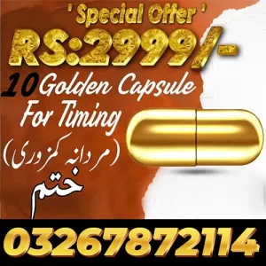 Golden Timing Herbal Capsule for Men's Sexual Health and Performance